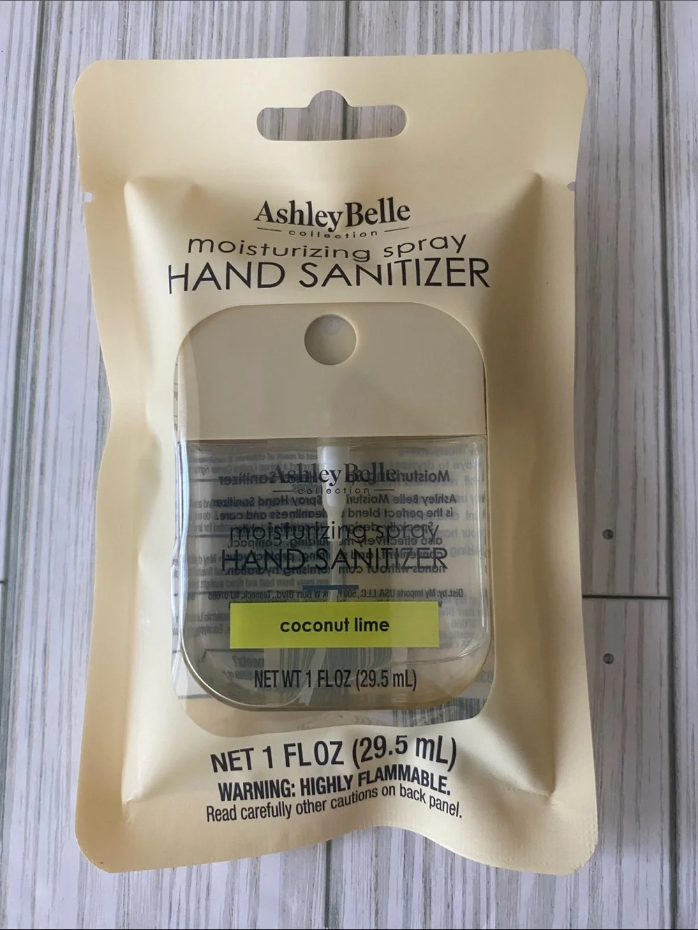 3/$10 Ashley Belle COCONUT LIME Hand Sani Spr@y